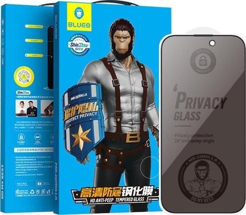 iPhone X/XS/11 Pro Uyumlu Kırılmaz Cam Privacy Hayalet Tam Kaplayan Anti-Peep Ekran Koruyucu