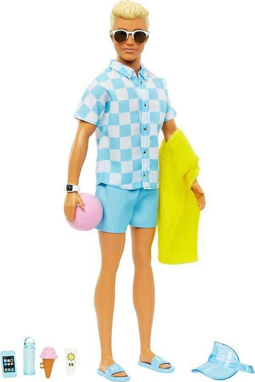 Öğretici Oyuncak JBH74 Barbie Basics İkonik Koleksiyon Bebekler - Kızıl Kız Erkek Çocuk Eğitici E