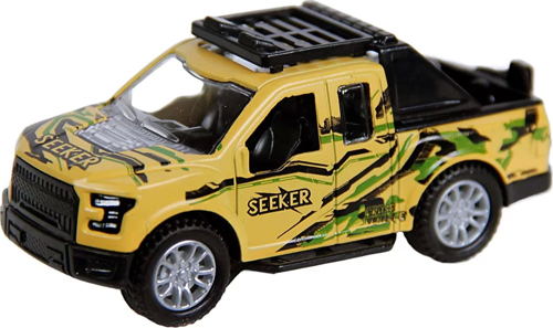 Eğitici Oyuncak Metal Çek Bırak Safari Jeep K137A42 Kız Erkek Çocuk Eğitici