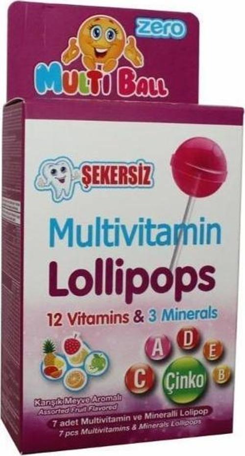 ZERO VİTAMİN LOLİPOP 7 Lİ