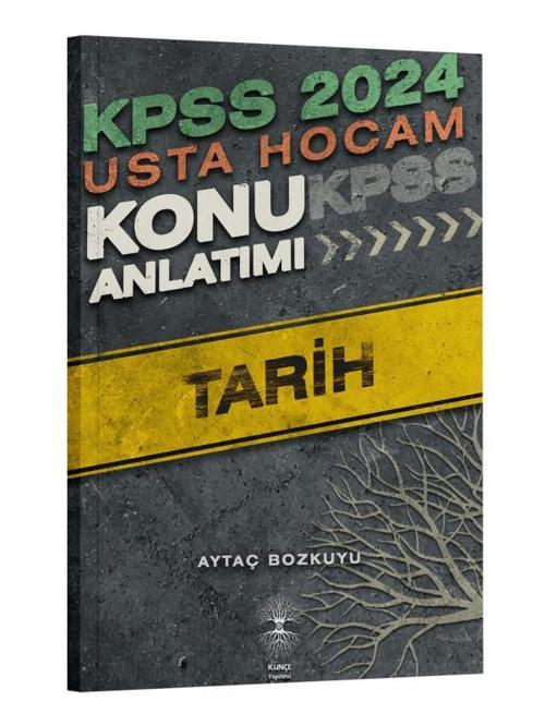 Künçe 2024 KPSS Tarih Usta Hocam Konu Anlatımı - Aytaç Bozkuyu