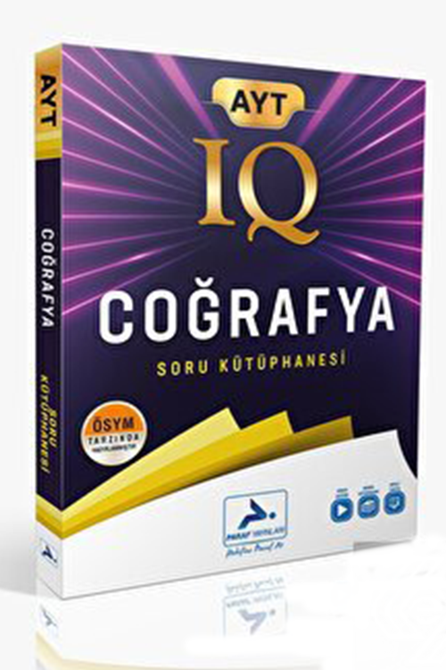 AYT Coğrafya IQ Soru Kütüphanesi Paraf Yayınları