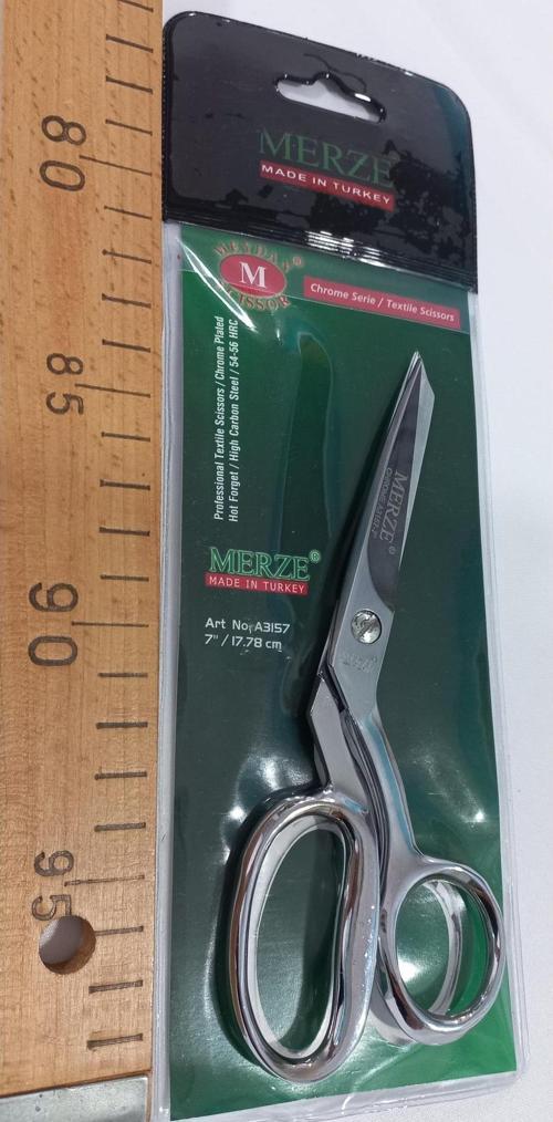 Krom Terzi Deri Regula Makası No:7 Kumas Terzi 18 Cm