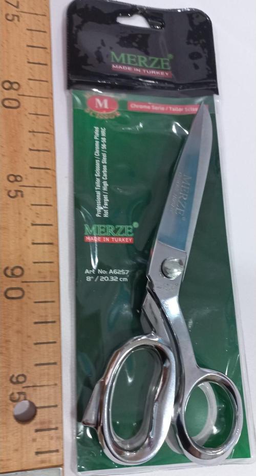 Krom Terzi Makası Somunlu No:8 21 Cm