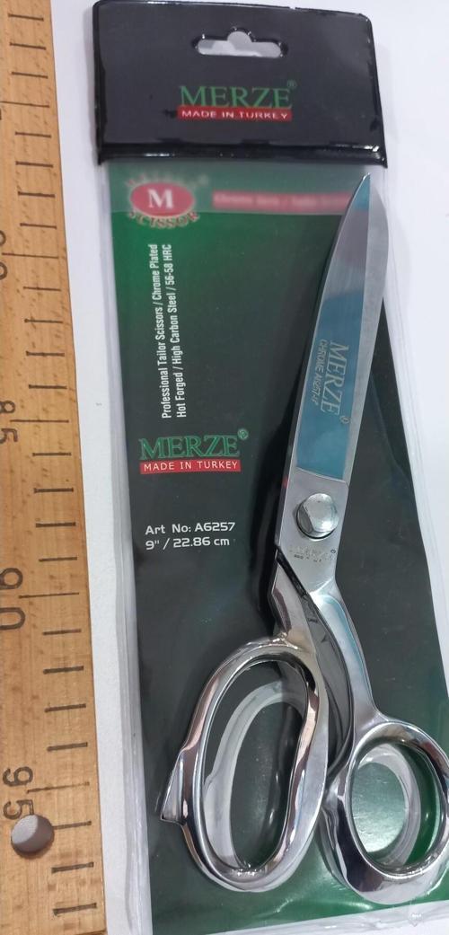 Krom Terzi Makası Somunlu No:9 23 Cm