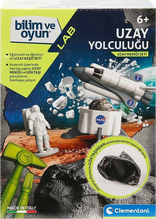 Öğretici Oyuncak Bilim ve Oyun Uzay Yolculuğu Keşif Aracı Seti Kız Erkek Çocuk Eğitici Eğitici Oy