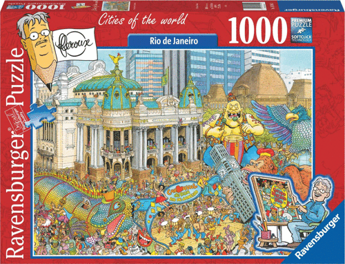 Eğitici Oyuncak 161942 Ravensburger Rio 1000 Parça Puzzle Kız Erkek Çocuk Eğitici Eğitici Oyunca