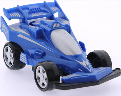 Kız Erkek Çocuk Oyuncak Sürtmeli Kırılmaz Mavi Formula Kız Erkek Çocuk Eğitici