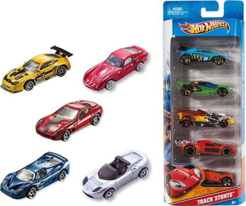 Eğlenceli Oyuncak Hot Wheels 5'li Araba Seti Kız Erkek Çocuk Eğitici