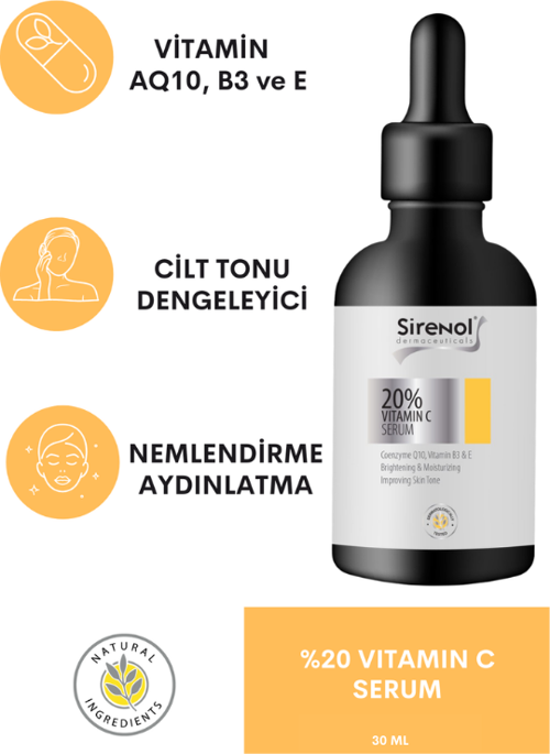 SIRENOL 20% VITAMIN C SERUM