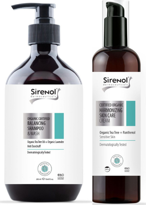 Organik Harmoni Krem ve Dengeleyici Şampuan Set