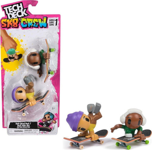 Kız Erkek Çocuk Oyuncak 6071034 Tech Deck SK8 Crew Oyun Seti Kız Erkek Çocuk Eğitici