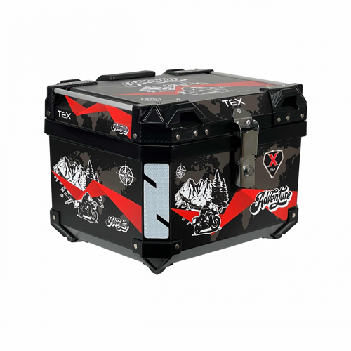 ARKA ÇANTA 70055 50 LT ABS ADVENTURE KIRMIZI UNIVERSAL
