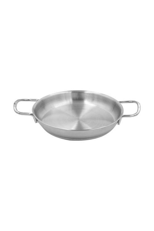 Çelik İndüksiyon Tabanlı Yumurta Tavası 24 X 3 Cm 304 Kalite Paslanmaz Çelik 1 Adet