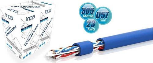 ICAT-305B CAT6 23 AWG 57MM Bakır Kablo 305Mt