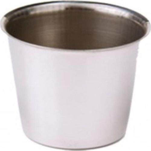 Paslanmaz Çelik Krem Karamel Kabı 6 Adet ( 6,5 X 6 Cm )