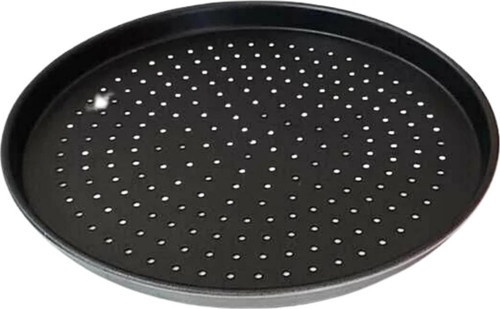 Metal Teflonlu Delikli Pizza Tavası 30 Cm 3 Adet
