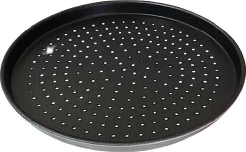 Metal Teflonlu Delikli Pizza Tavası 45 Cm 3 Adet