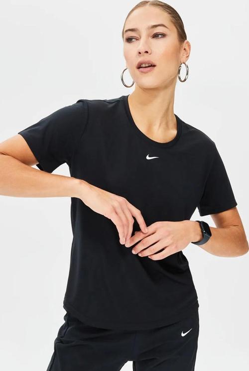 One Dri Fit Training T-Shirt Kadın Antreman Tişörtü Mor