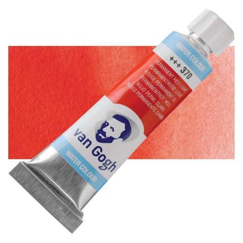 Van Gogh 10 ml. Tüp Sulu Boya 370 Permanent Red Light