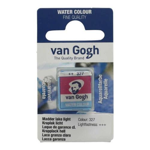 Van Gogh 1/2 Tablet Sulu Boya 327 Madder Lake Light