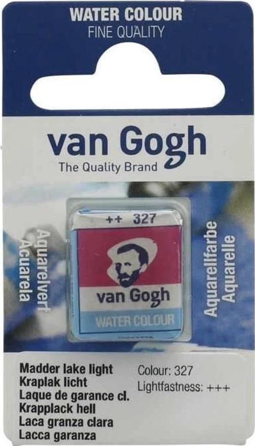 Van Gogh 1/2 Tablet Sulu Boya 327 Madder Lake Light