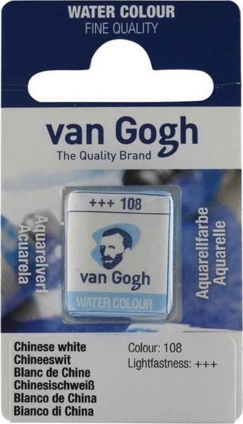 Van Gogh 1/2 Tablet Sulu Boya 108 Chinese White