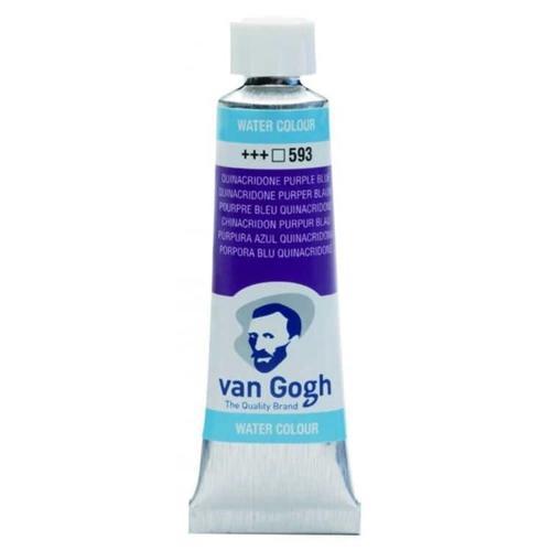 Van Gogh 10 ml. Tüp Sulu Boya 593 Quinacridone Purple Blue