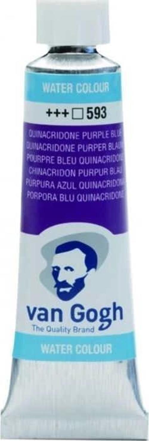 Van Gogh 10 ml. Tüp Sulu Boya 593 Quinacridone Purple Blue