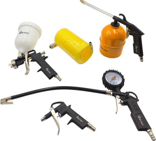 Be-Welt BHD00243 5 Parça Havalı Alet Seti