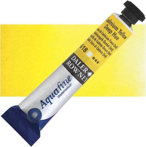 Aquafine Tüp Sulu boya 8 ml. 618 CADMIUM YELLOW DEEP HUE
