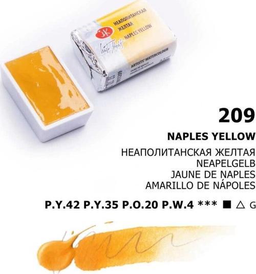 White Nights Tam Tablet Sulu Boya 209 Naples Yellow