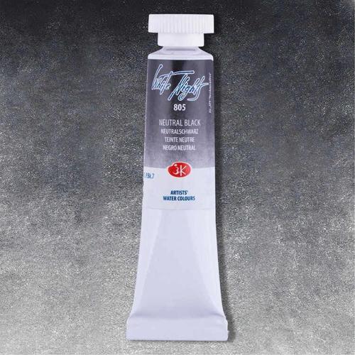 White Nights Tüp Sulu Boya 10 ml. 805 Neutral Black