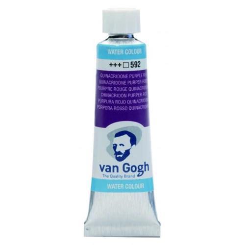 Van Gogh 10 ml. Tüp Sulu Boya 592 Quinacridone Purple Red