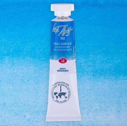 White Nights Tüp Sulu Boya 10 ml. 532 Cobalt Azure Blue