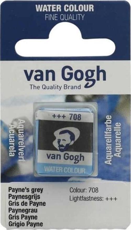 Van Gogh 1/2 Tablet Sulu Boya 708 Payne's Grey