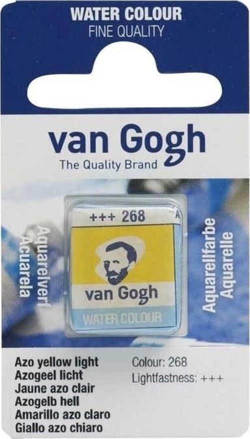 Van Gogh 1/2 Tablet Sulu Boya 268 Azo Yellow Light