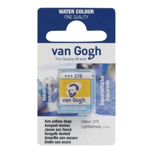 Van Gogh 1/2 Tablet Sulu Boya 270 Azo Yellow Deep