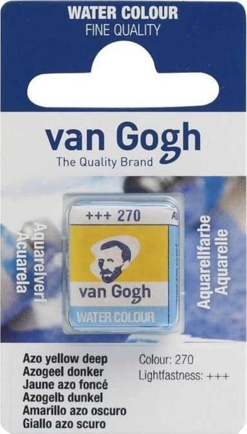 Van Gogh 1/2 Tablet Sulu Boya 270 Azo Yellow Deep