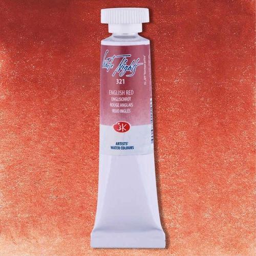 White Nights Tüp Sulu Boya 10 ml. 321 English Red