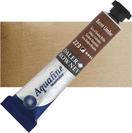 Aquafine Tüp Sulu Boya 8 ml. 223 BURNT UMBER