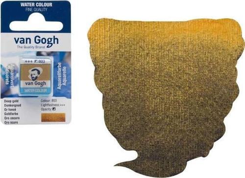 Van Gogh 1/2 Tablet Sulu Boya 803 Deep Gold