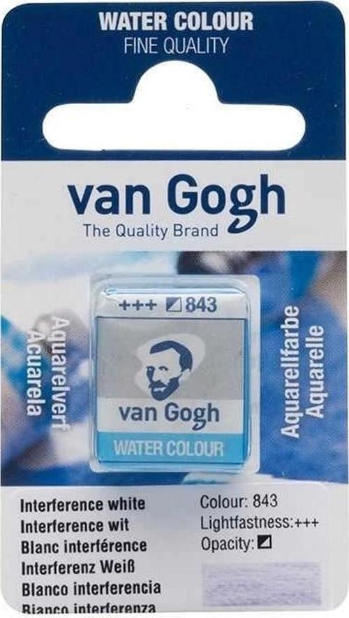Van Gogh 1/2 Tablet Sulu Boya 843 Interference White