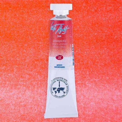 White Nights Tüp Sulu Boya 10 ml. 364 Geranium Red