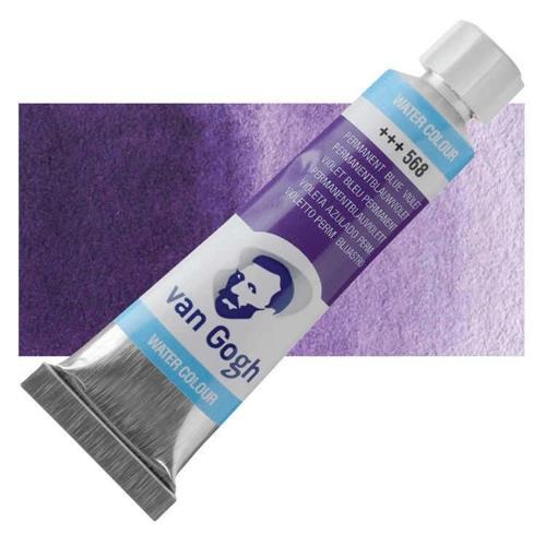Van Gogh 10 ml. Tüp Sulu Boya 568 Permanent Blue Violet