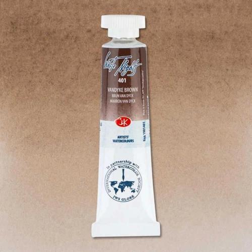 White Nights Tüp Sulu Boya 10 ml. 401 Van Dyke Brown
