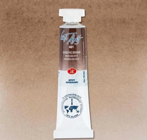 White Nights Tüp Sulu Boya 10 ml. 401 Van Dyke Brown