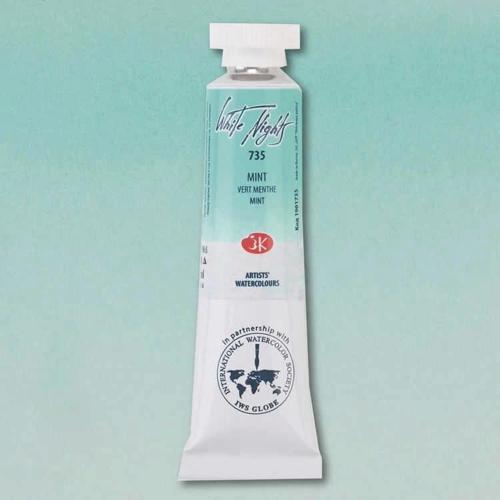 White Nights Tüp Sulu Boya 10 ml. 735 Mint