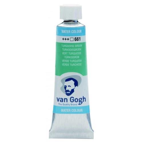 Van Gogh 10 ml. Tüp Sulu Boya 661 Turquoise Green