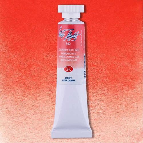 White Nights Tüp Sulu Boya 10 ml. 302 Cadmium Red Light